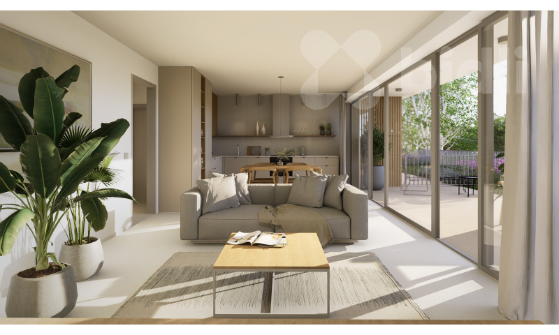 Prodej bytu 3+kk se zahradou, 52,9 m2, Pražská třída, Hradec Králové - Kukleny