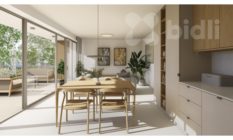 Prodej bytu 3+kk se zahradou, 52,9 m2, Pražská třída, Hradec Králové - Kukleny