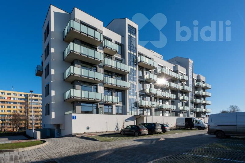 k pronájmu zcela nové krásné 2+kk s balkonem v novostavbě Kladno Kročehlavy