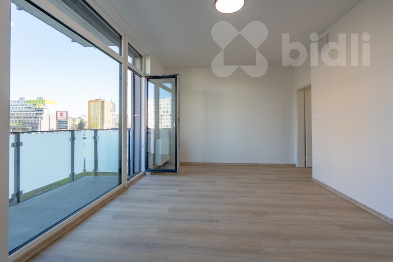 k pronájmu zcela nové krásné 2+kk s balkonem v novostavbě Kladno Kročehlavy