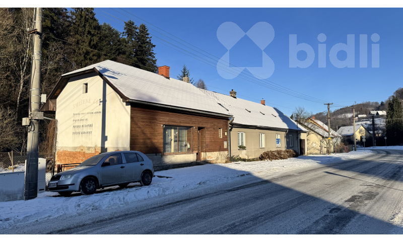 Prodej nemovitosti - objekt k bydlení / podnikání, Rusava č. p. 222