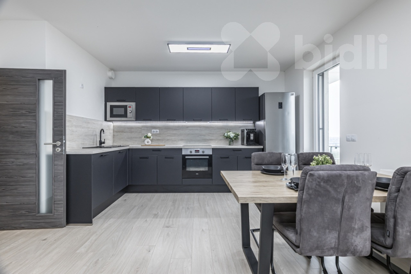 Moderní byt 3+kk s balkonem 14m2, Jinočany
