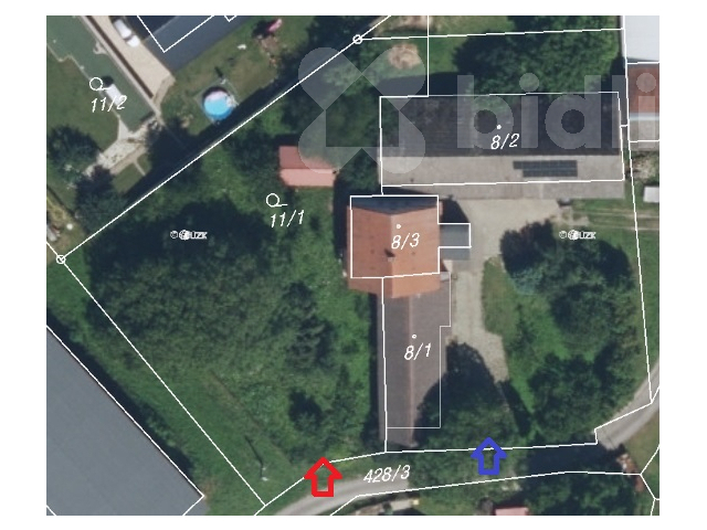 Prodej pozemku 1383m2 pro bydlení - Zaloňov