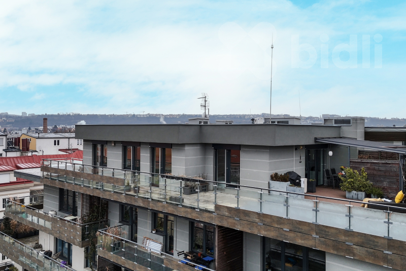 Penthouse 3+kk, 97m2, terasa 94m2