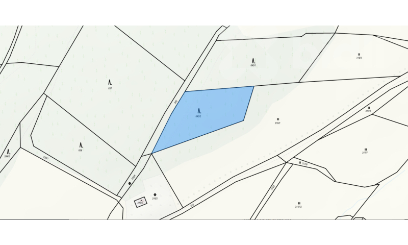 Prodej lesního pozemku 2 637 m2, Velké Hamry - Bohdalovice