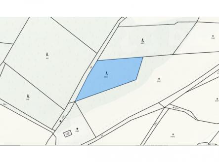 Prodej pozemku, les, 2 637 m²