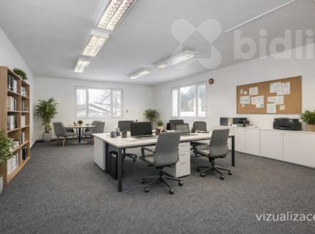 Pronájem kanceláře, 250 m²