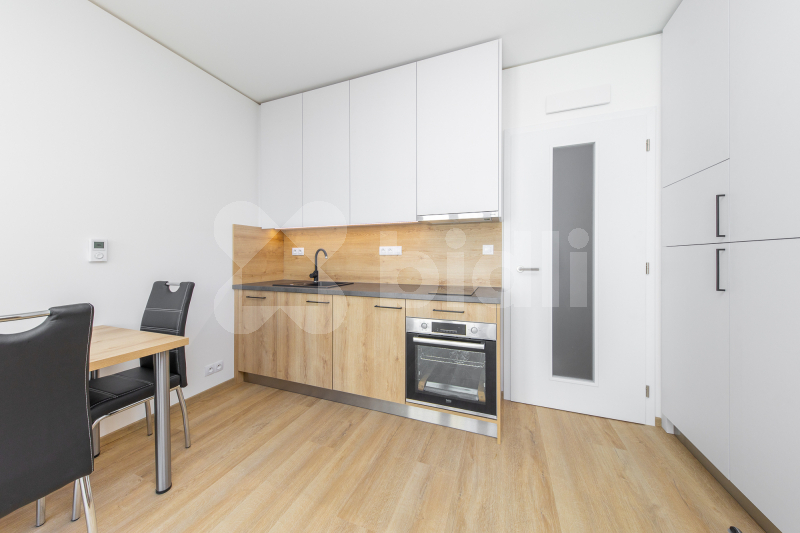 Pronájem bytu 1+kk s balkonem v novostavbě v centru Brna, ul. Trnitá, Brno - Trnitá