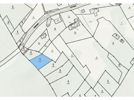 Prodej pozemku, les, 721 m²