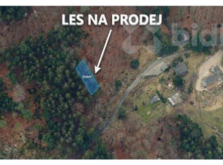 Prodej pozemku, les, 354 m²