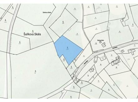 Prodej pozemku, les, 2 965 m²