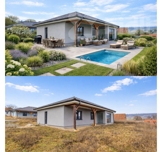 Prodej novostavby RD, pozemek 1 034 m2- Srbeč