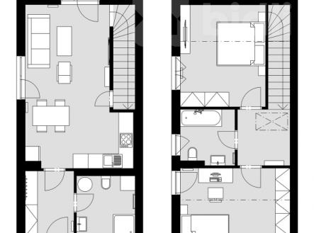 Prodej bytu, 3+kk, 86 m²