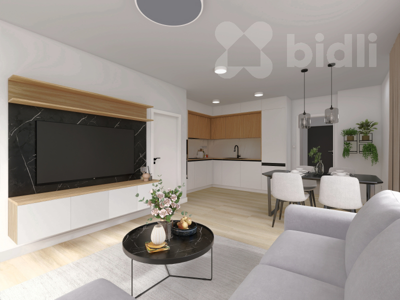 Prodej mezonetového bytu 3+kk se zahrádkou a 2 parkovacími místy - Dýšina