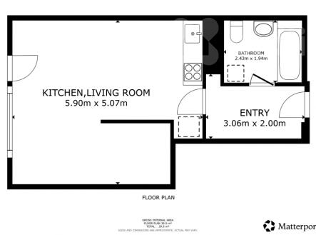 Prodej bytu, 1+kk, 39 m²