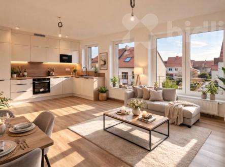 Pronájem bytu, 4+kk, 83 m²