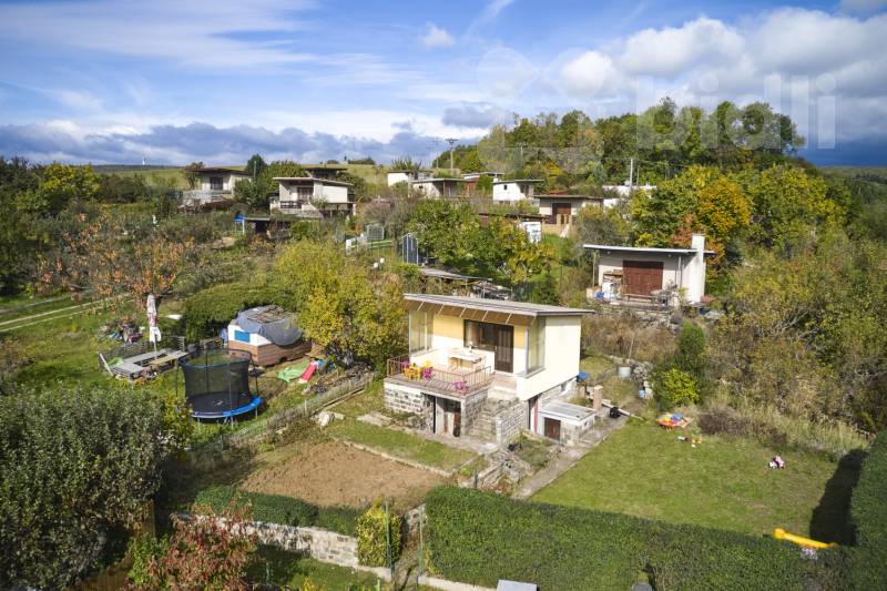 Prodej chaty 1+1, 27 m2, terasa 15 m2, pozemek 306 m2, Brno - Líšeň
