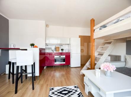 Pronájem bytu, 1+kk, 31 m²