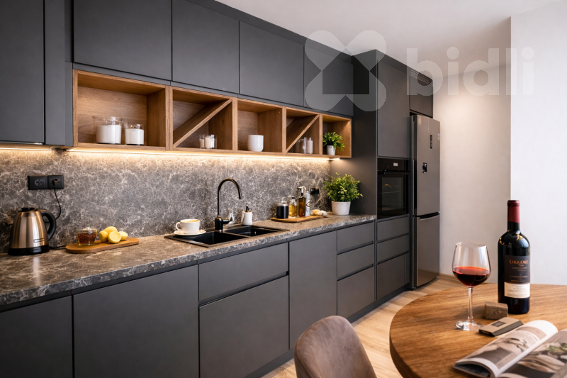 Jídelní část s atmosférou