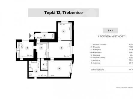 Prodej domu/vily, 101 m²