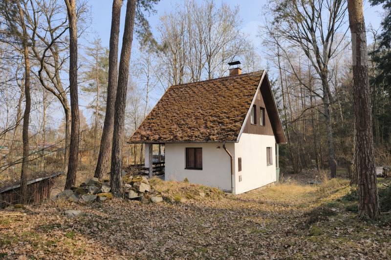 Prodej chaty 47 m2, pozemek 225 m2, Ševětín