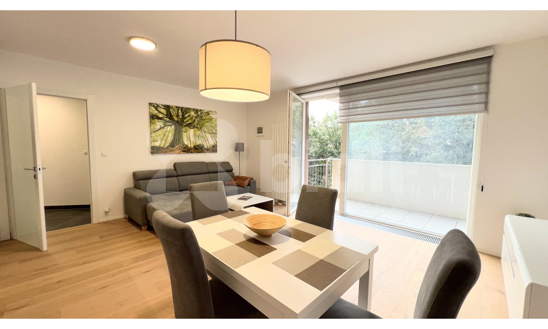 Pronájem 2+kk, 60 m2 + parkovací stání + balkon + sklep v moderním domě