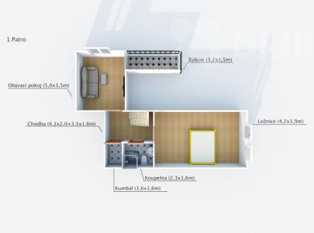 Prodej bytu, 4+1, 118 m²