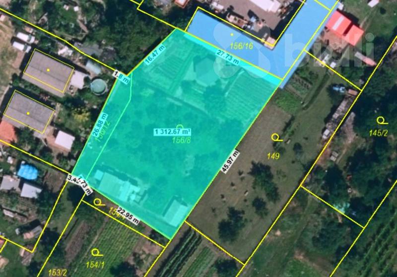 Výjimečný pravidelný rovný stavební pozemek - Čejkovice, okres Znojmo