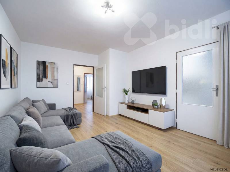 Prodej útulného bytu 3+1 s velkou lodžií - Na Chobotě, Řepy