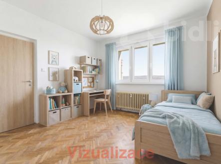 Prostorný byt 3+1 s lodžií a výhledem v Teplicích