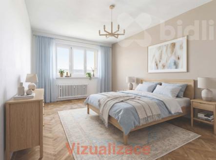 Prostorný byt 3+1 s lodžií a výhledem v Teplicích