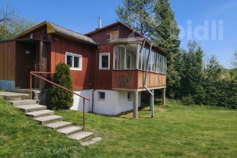 Rekreační chata se zahradou