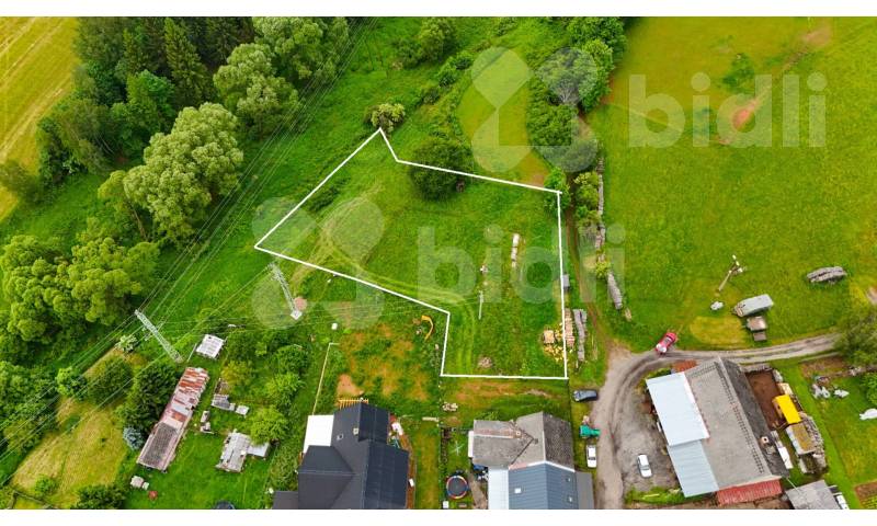 Prodej pozemku 2437m² v Krkonoších pro výstavbu rodinného domu