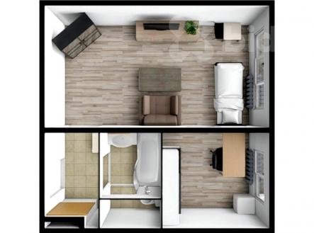 Prodej bytu, 1+1, 34 m²