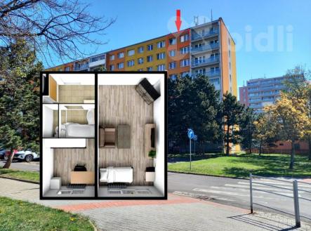Prodej bytu, 1+1, 34 m²