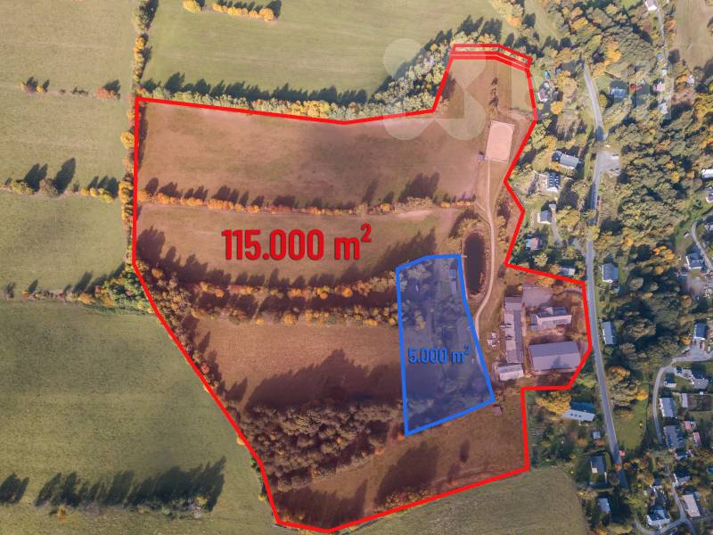 Prodej atraktivního areálu Hamříkova stáj, Horní Moravice, pohoří Jeseníky