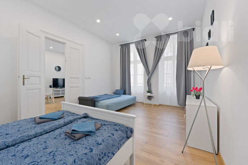 4kk v srdci Prahy, v krásném vnitrobloku