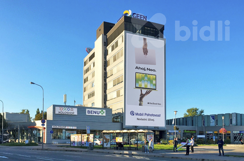 Pronájem kanceláře Brno s parkováním.