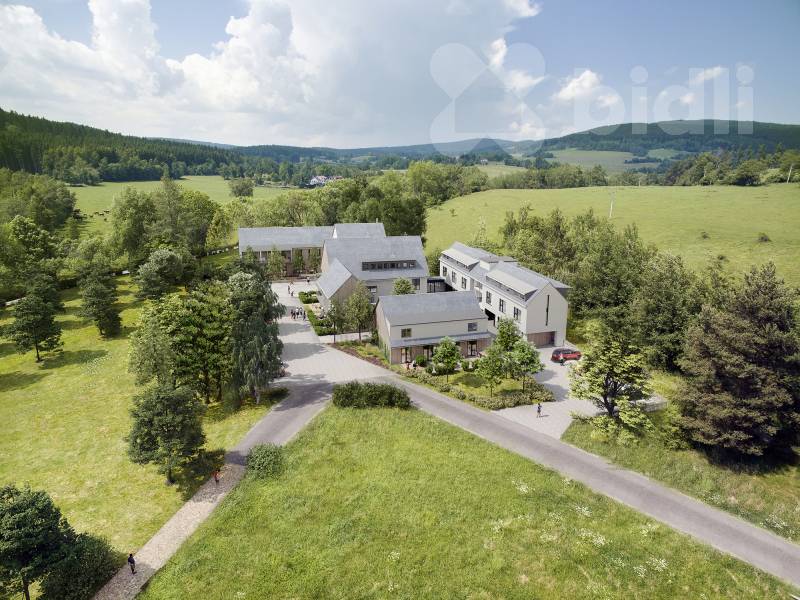 Prodej apartmánu 1+kk, 29 m2 + 7,5 m2 terasa, ve výstavbě, Benešova Hora