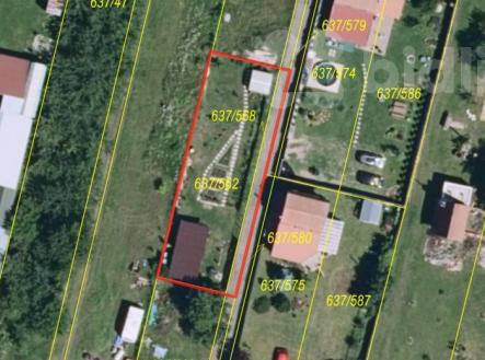 Prodej pozemku, zahrada, 422 m²