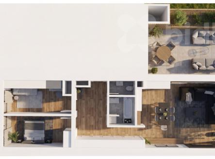 Prodej bytu, 3+kk, 100 m²