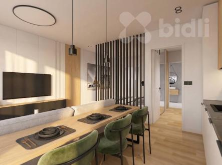 Prodej bytu, 1+kk, 42 m²