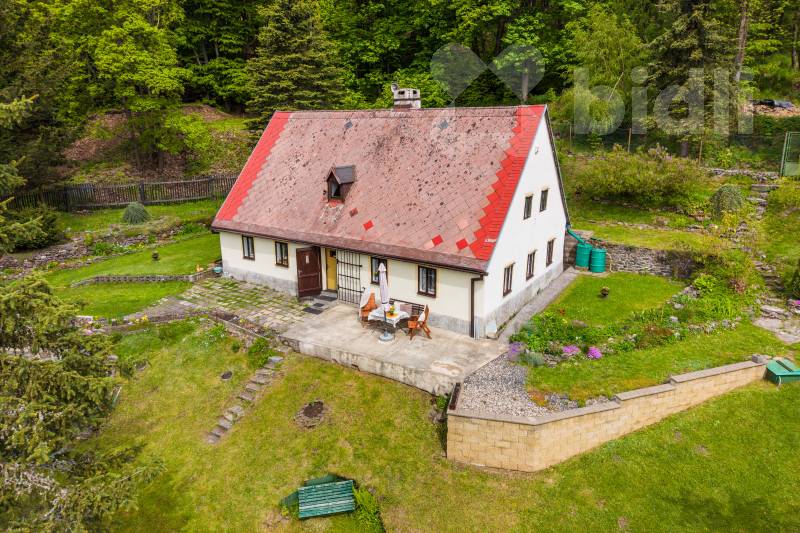 Prodej chalupy 150 m2, pozemek 2 590 m2, Horní Krupka