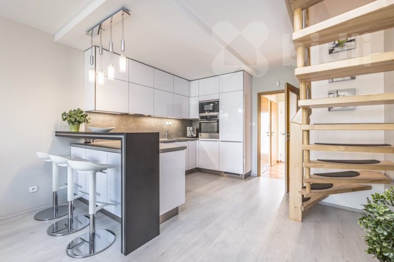 Řadový rodinný dům 3+kk (kompletně zařízený), pozemek 117m2, Bašť