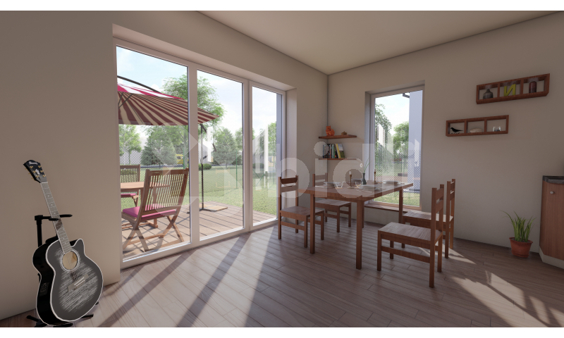 Novostavba RD, 4+kk, 89 m2, pozemek 402 m2, Chrudim-Medlešice