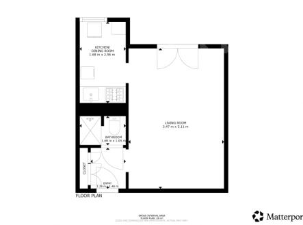 Pronájem bytu, 1+1, 32 m²