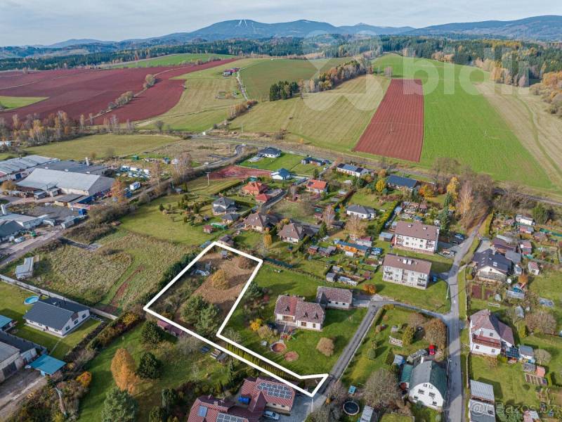 Prodej pozemku 1 894m² v Krkonoších pro výstavbu rodinného domu
