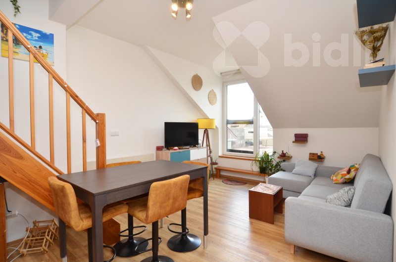 Mezonetový byt 2+kk/T, 74 m2, OV, Rudná