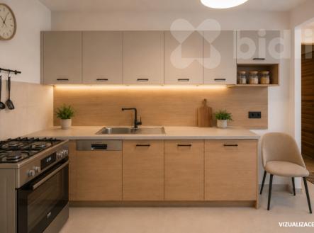 Prodej bytu, 2+1, 56 m²