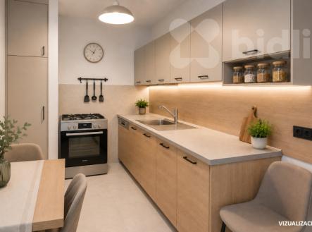 Prodej bytu, 2+1, 56 m²